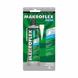 Герметик Makroflex SX 101 силиконовый санитарный белый 85мл 44900