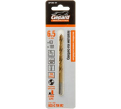 Сверло по металлу ц/х 6.5х63х101 мм HSS TIN GEPARD GP1365-101
