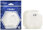 Выключатель TOKOV Frea 2кл О/У, 10А, IP20 с индикацией, бежевый TKE-FR-V2I-C02 