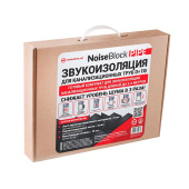 Звукоизоляция для канализационных труб d 110 Noiseblock Pipe /к-т на 3м трубу/- Скидку делать 15% 