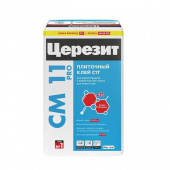 Клей для плитки Церезит СМ 11 PRO 25 кг Класс С1Т 
