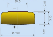 Батарейка часовая Energizer (329LD) SR731SW 
