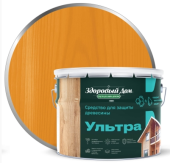 Антисептик для дерева Здоровый Дом Ультра 9л орегон 
