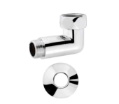 Переходник для полотенцесушителя 3/4"гайка х3/4"штуцер УГЛОВОЙ (1 американка) PF 773