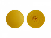 Заглушка № 2 под шуруп жёлтый (пакет 100шт)