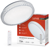 Светильник диодный COMFORT SAPHIR 75Вт 3000-6500K 6000Лм пульт ДУ, белый IN HOME 4690612035123 