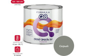 Грунт-эмаль по ржавчине Formula Q8 1,9кг серая 52038
