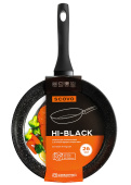 Сковорода 26см "Scovo" Hi-Black, HB-004 с антипригарным покрытием 260436 