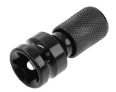 Адаптер для бит ТУНДРА, с квадрата 1/2" на шестигранник 1/4" 7443390