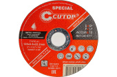 Круг отрезной "Cutop" 125х0,8х22 по металлу и аллюминию арт.50-411