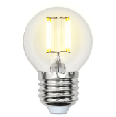 Лампа светодиодная Filament шарик Е-27 6W Uniel белый свет UL-00002208 