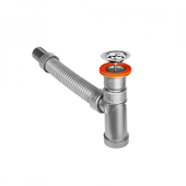 Сифон для раковины 1"1/4 с гофрой BETTOSERB 125310