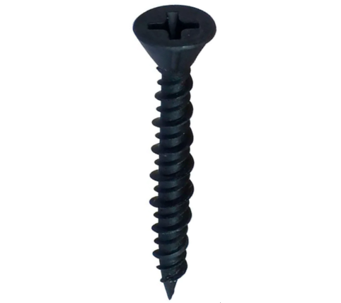 Саморез двухзаходный потай 3,9х30мм оксид ГВЛ (уп -300шт, 0.570кг)