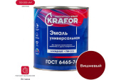 Эмаль Krafor ПФ-115 2,7кг Вишневая 25989