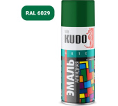 Краска аэрозольная "Kudo" 520мл. Зелёная (KU-10081)