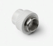 Муфта полипропиленовая РР-R 20-3/4"гайка белая 10653