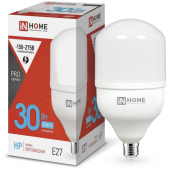 Лампа светодиодная LED-HP-PRO 30Вт 230В Е27 6500К 2850Лм IN HOME промышленная 4690612031088 