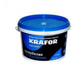 Краска Krafor интерьерная супербелая  1,5кг 42169