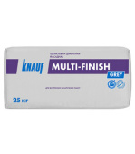 Шпатлевка цементная Кнауф (Knauf) Мультифиниш серый 25 кг