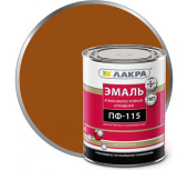 Эмаль Лакра ПФ-115 1кг Коричневый