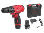 Дрель аккумуляторная Шуруповерт WORTEX LX BD 1215 Li в кейсе 12В 25 Н*м 2х1.5 А*ч 0329353 