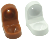 Уголок мебельный 25х25х16мм, пластик