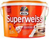 Краска Dufa Superweiss RD4 глубокоматовая белая  2,5л