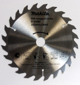 Диск пильный 165х20 24Z Makita по дереву B-31223