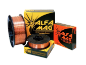Проволока сварочная омедненная 1.0мм 5кг "AlfaMag" SG-2 
