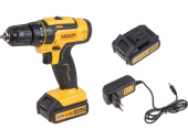 Дрель аккумуляторная Шуруповерт MOLOT MBD 1215-1 DLi 12В, 25Н*м, 2х1.5А*ч коробка 1335613