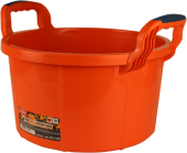 Таз 30л ударопрочный для сухих смесей, ручка 2К (DЕCOR 670-1130)