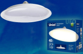 Лампа светодиодная Uniel LED-U220, Форма "UFO" 40Вт, Е27, 4000К UL-00004574 