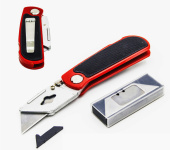 Нож технический "трапеция" DK-808