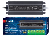 Блок питания Uniel 12V 100Вт IP67 UET-VAF-100A67 ультратонкий UL-00007576 