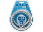 Шланг для душа AV Engineering 175см PVC 1/2" хром AVSSS-111