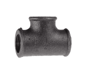 Тройник переходной 3/4"х1/2"х3/4" (20х15х20мм) черный
