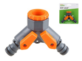 Тройник-распределитель 1/2" и 3/4" STARTUL GARDEN ST6010-20