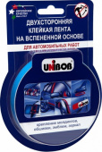 Лента двухсторонняя Unibob 19мм*5м для внутр. работ арт 47037