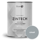 Грунт-эмаль цинконаполненная Elcon Zintech серая 1кг 2730