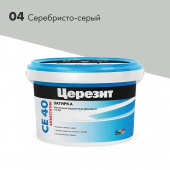 Затирка Церезит СЕ 40 Aquastatic №04 Серебристо-серая 2кг