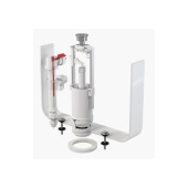 Арматура для унитаза AlcaPlast SA2000S 1/2" CHROM нижняя пластиковый клапан