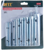 Набор ключей трубчатых FIT, 10 предметов 63740