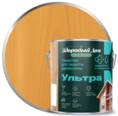 Антисептик для дерева Здоровый Дом Ультра 2,7л сосна 