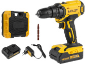 Дрель аккумуляторная Шуруповерт MOLOT MBD 1815 Li 18В, 30Н*м, 2х1.3А*ч кейс 1335504