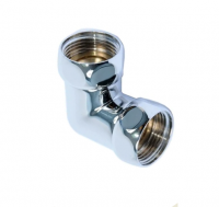 Переходник для полотенцесушителя 3/4"гайка х3/4"гайка УГЛОВОЙ (2 американки) SMART 0637 - - - - -