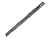 Нож универсальный LOM, корпус металл, квадратный фиксатор, усиленный, 9мм  1818326