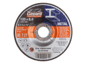 Круг зачистной 125х6x22.2 мм для металла GEPARD GP16125-60