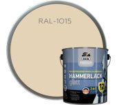 Эмаль на ржавчину Dufa Premium Hammerlack 3-в-1 гладкая RAL 1015 слоновая кость 0,75л --------------