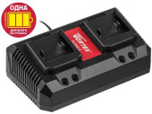 Зарядное устройство WORTEX FC 2120-2 18В, 4.0А+4.0А, 2 слота, стандартная зарядка, 0329183