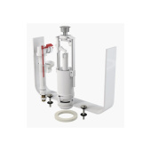 Арматура для унитаза AlcaPlast SA2000SK 1/2" CHROM нижняя металлический клапан